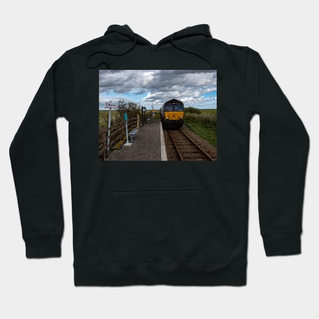 Class 66 at Berney Arms Hoodie by Robert john